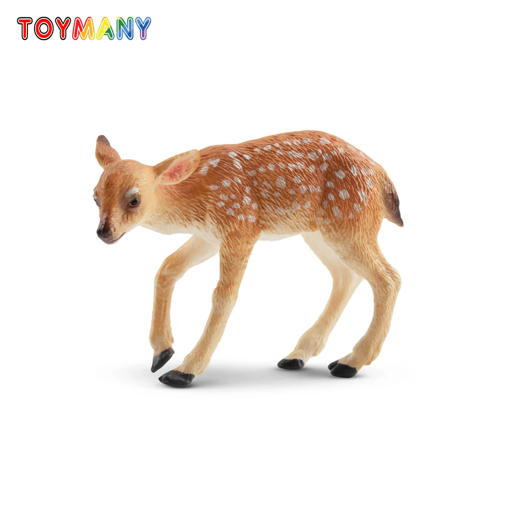 Kids Toys Latest - Toymany Simulation Fawn Wildlife Animal Model