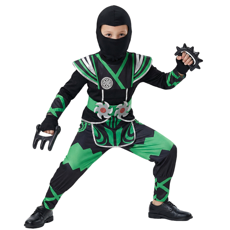 Kids Toys Japan - Green Ninja Costume for Kids with