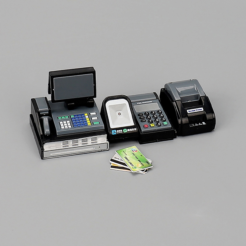 Toy Cash Register - Doll House Mini Supermarket Cash Register