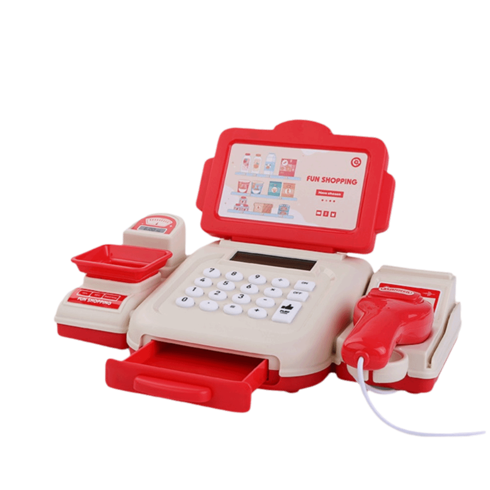 Toy Cash Register - Puzzle Simulation Supermarket Cash Register Fun