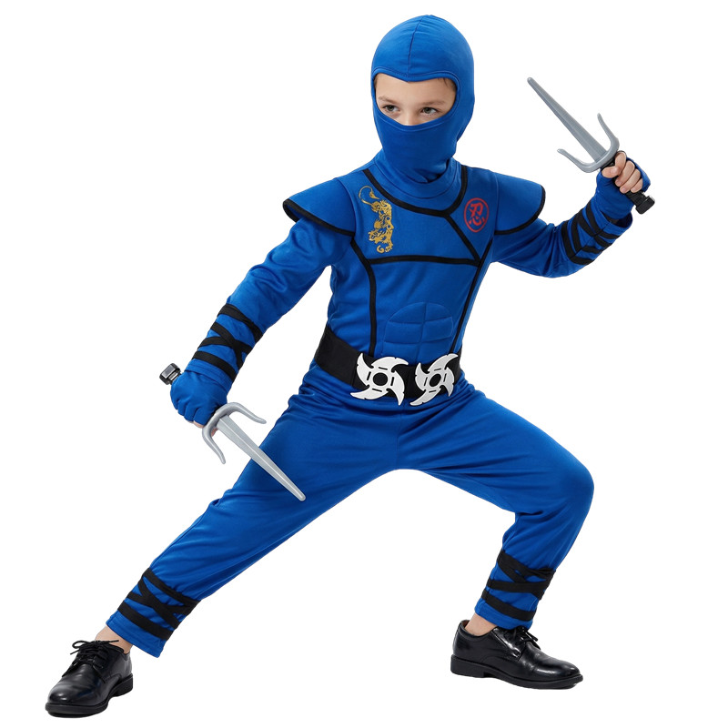 Black and Blue Ninja Costume f - Kids Toys Japan review and price