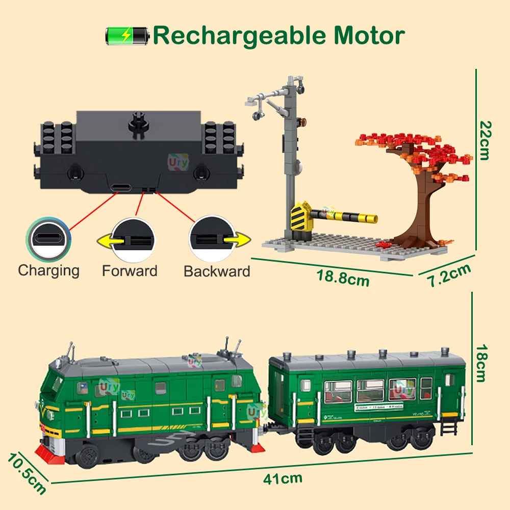 Technical Retro Green Steam Tr - Kids Toys Lego review and price