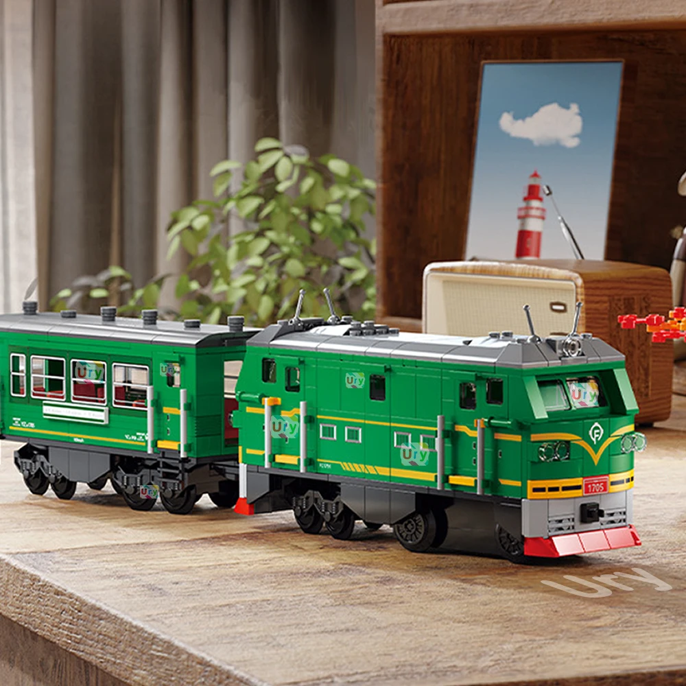 Technical Retro Green Steam Tr - Kids Toys Lego review and price
