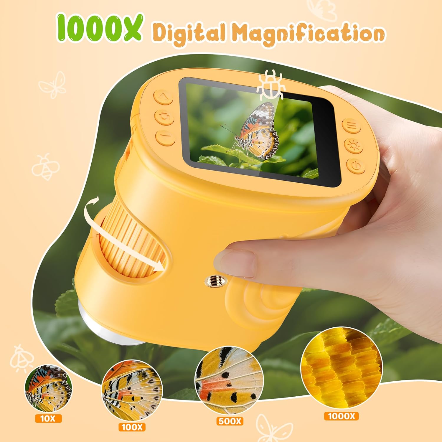 1000X Handheld Digital Microsc - Microscope Kids Science review and price