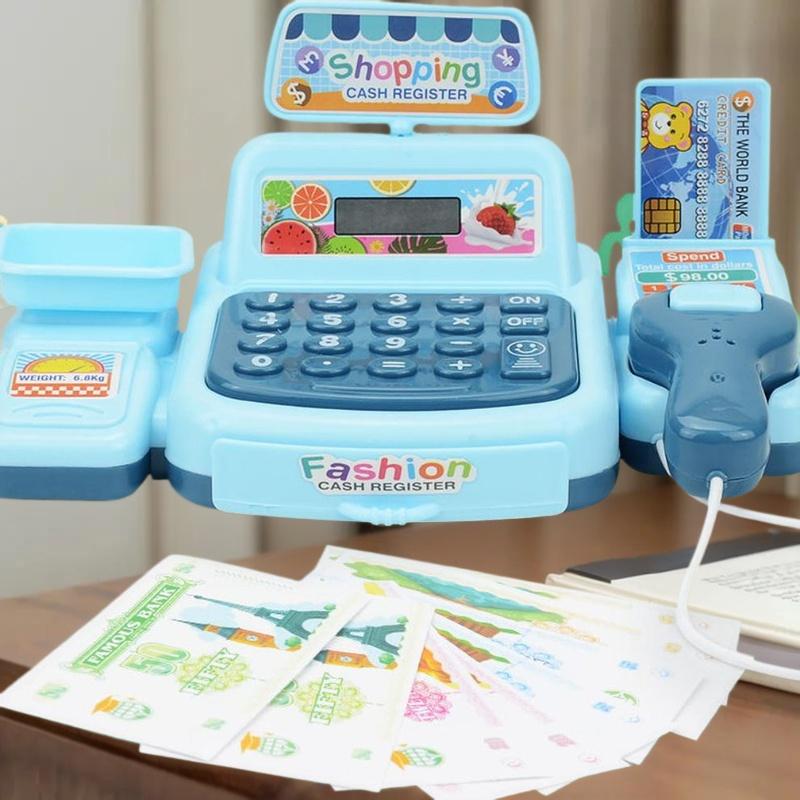 1Set Supermarket Cashier Elect - Toy Cash Register review and price