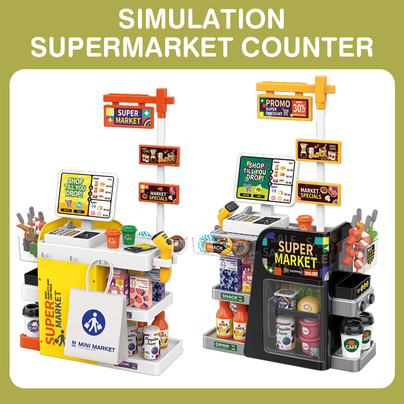 Kids Mini Supermarket Checkout - Toy Cash Register review and price