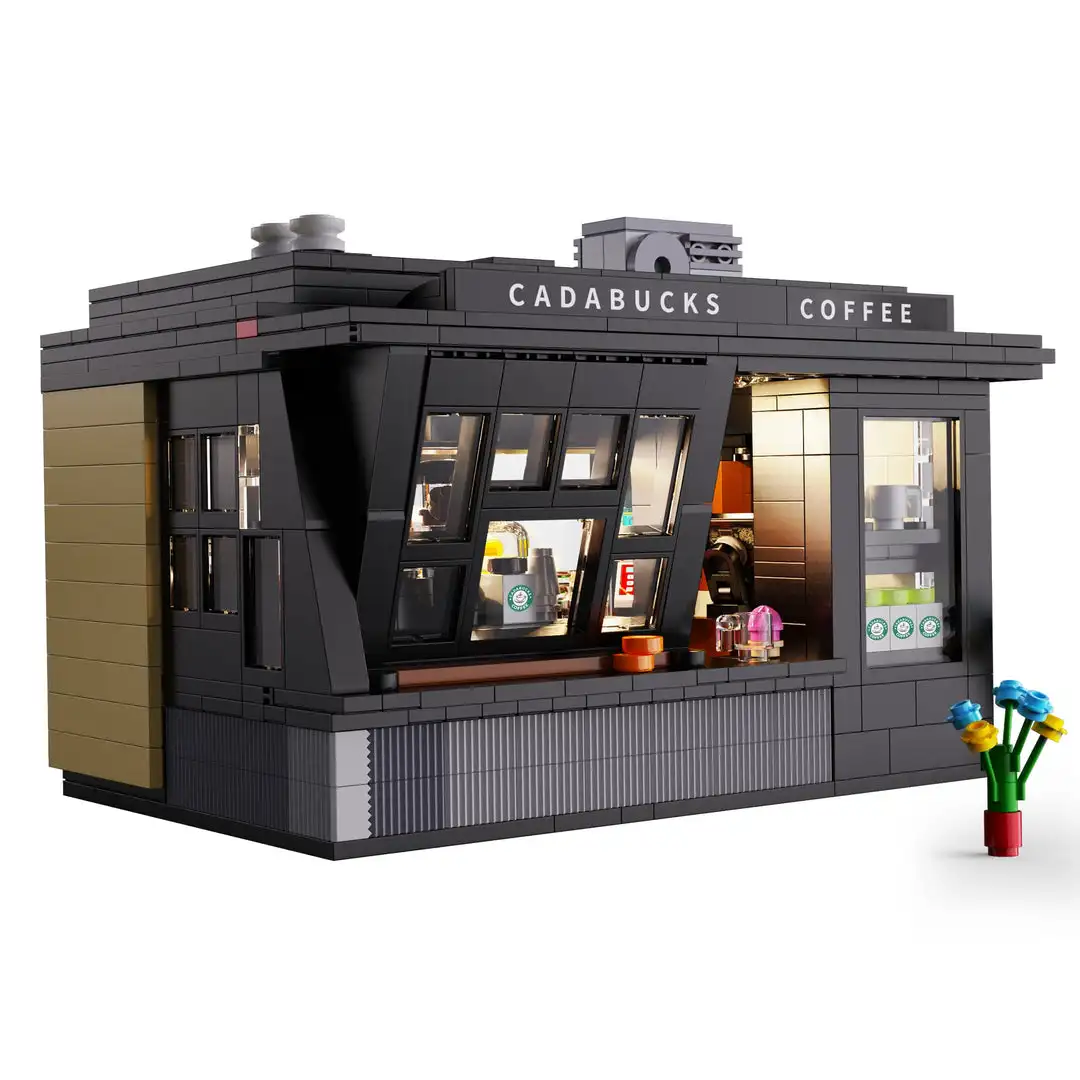 City 768Pcs Coffee Shop House  - Kids Toys Stores review and price
