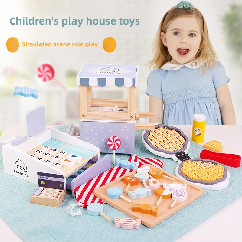 Wooden Kids Cash Register Pret - Toy Cash Register review and price