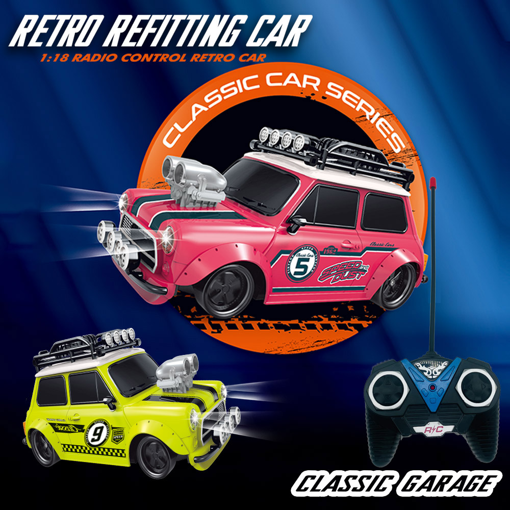 1:18 Retro Refitting MINI Car  - Kids Toys Channel review and price