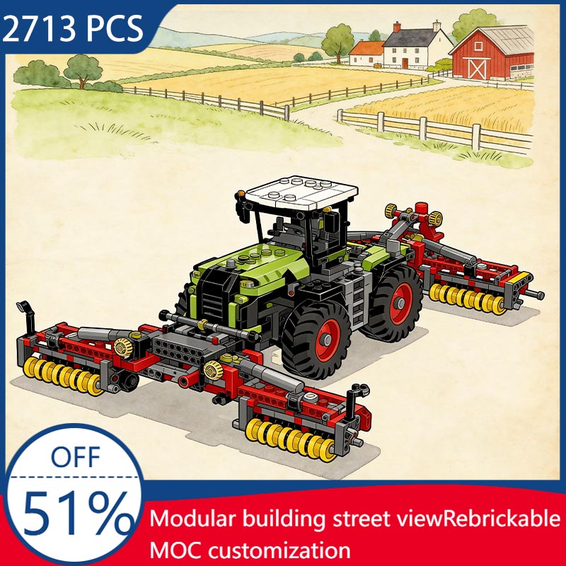 NEW 2713Pcs Moc Luxury High Te - Kids Quarry Toys review and price