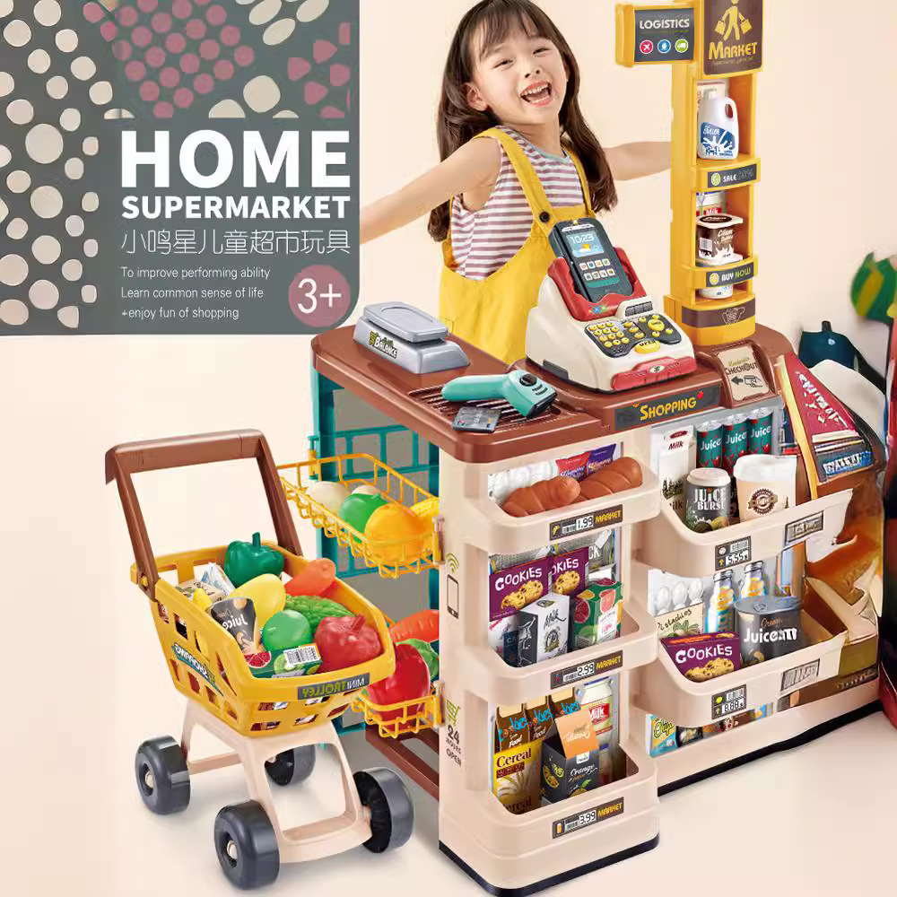 Simulation Food Vending Counte - Toy Cash Register review and price