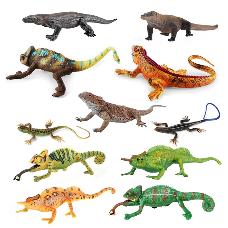 Iguana Lizard Figures Chameleo - Kids Toys Reviews review and price
