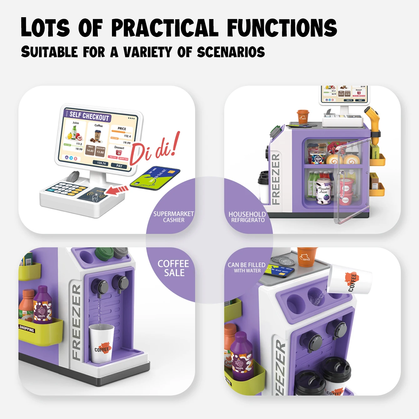 Mini Supermarket Cash Register - Toy Cash Register review and price