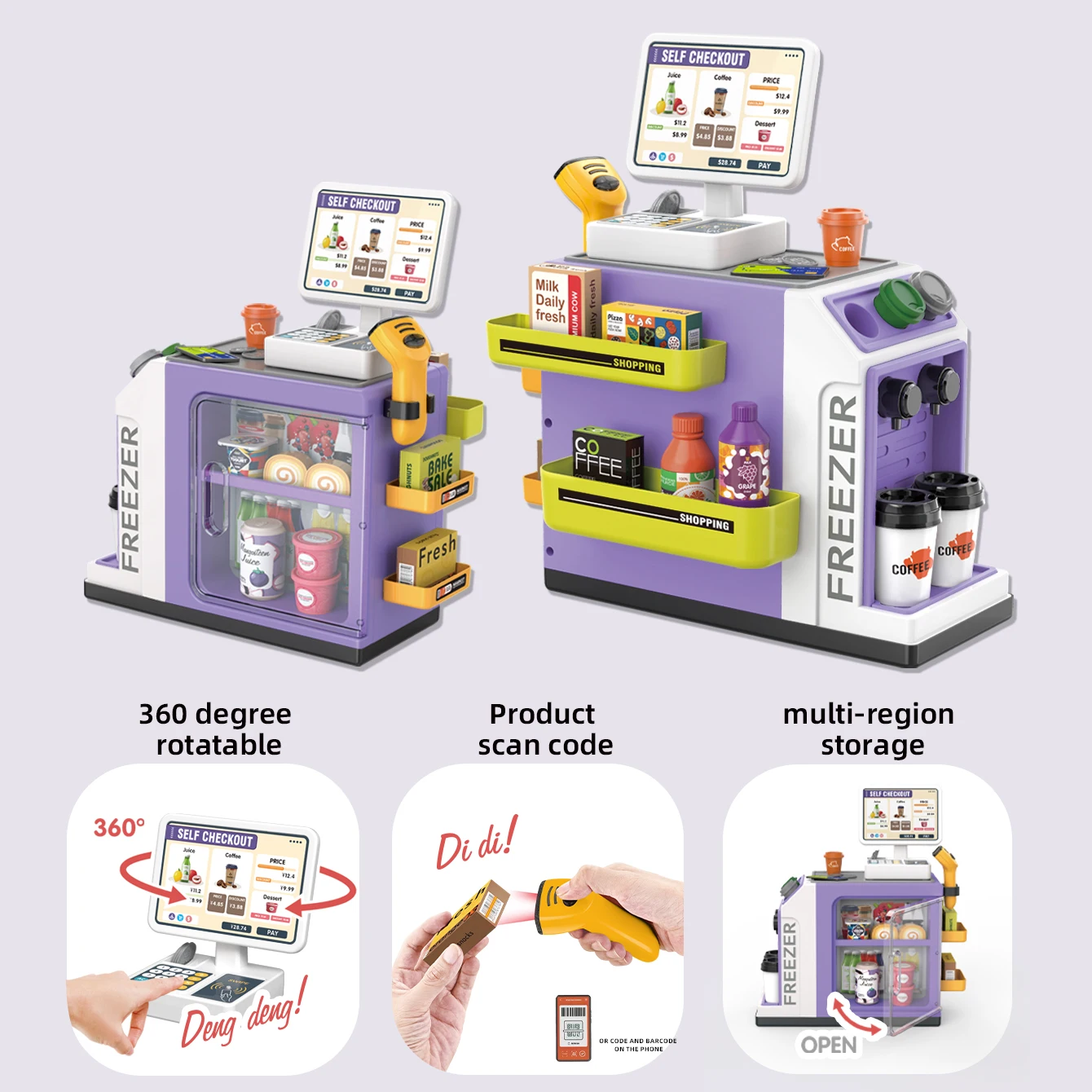 Mini Supermarket Cash Register - Toy Cash Register review and price