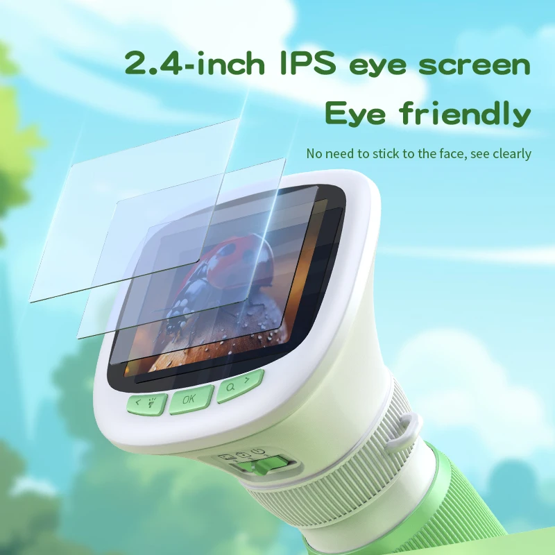 Kids Handheld Microscope with  - Microscope Kids Science review and price