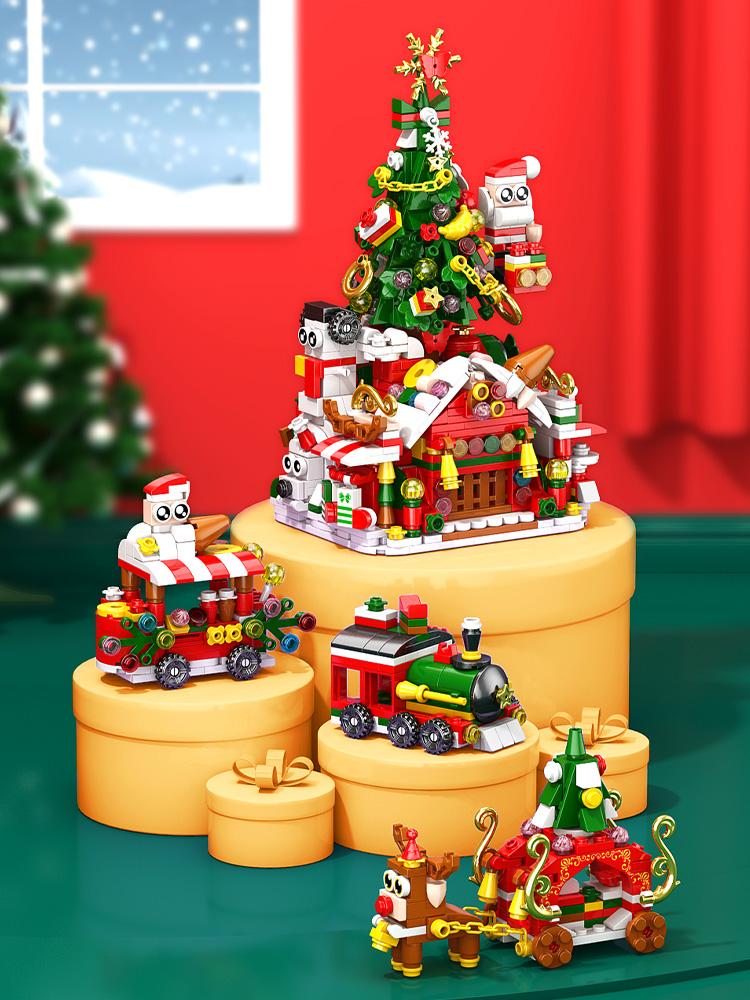 DIY 8in1 Lights Christmas Elk  - Kids Xmas Toys Ideas review and price