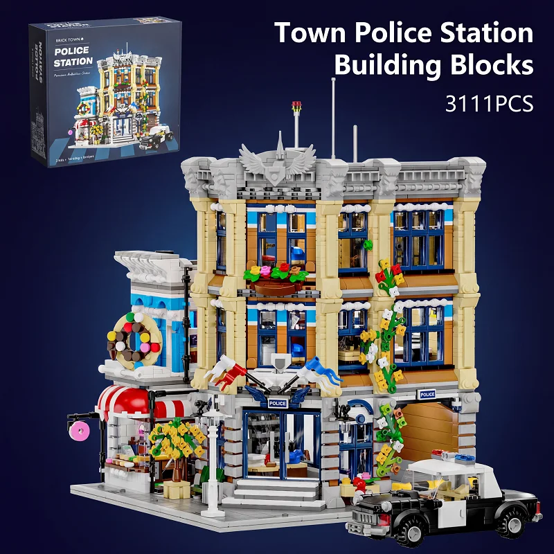Town Police Station with 6 Fig - Kids Toys Stores review and price