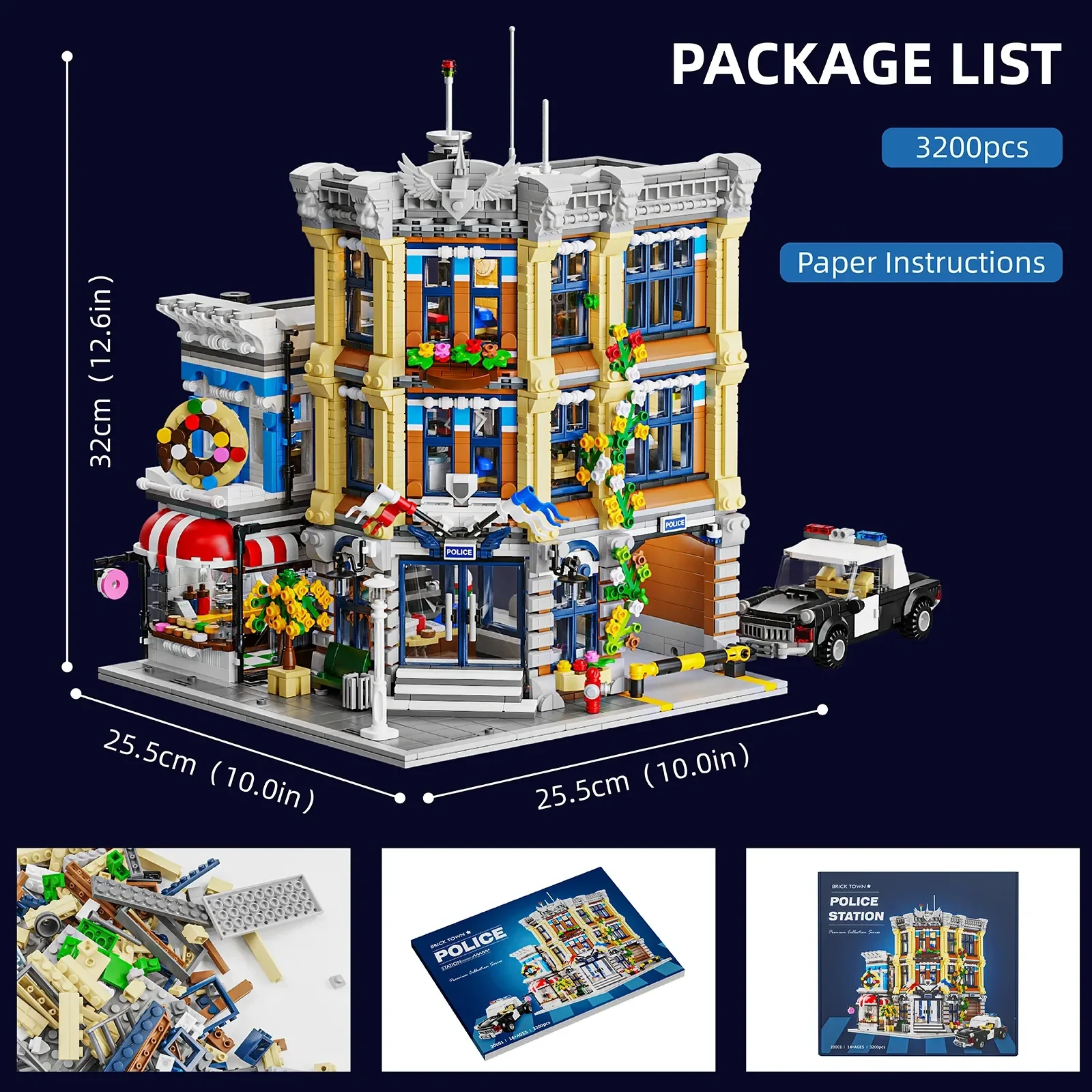 Town Police Station with 6 Fig - Kids Toys Stores review and price