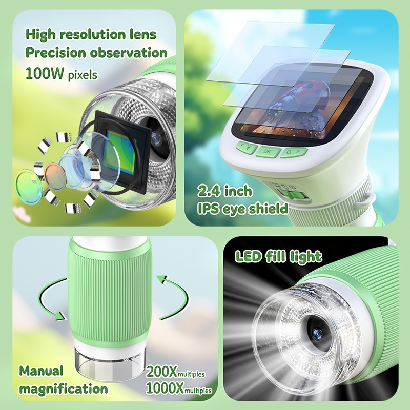 Kids Portable Handheld Digital - Microscope Kids Science review and price