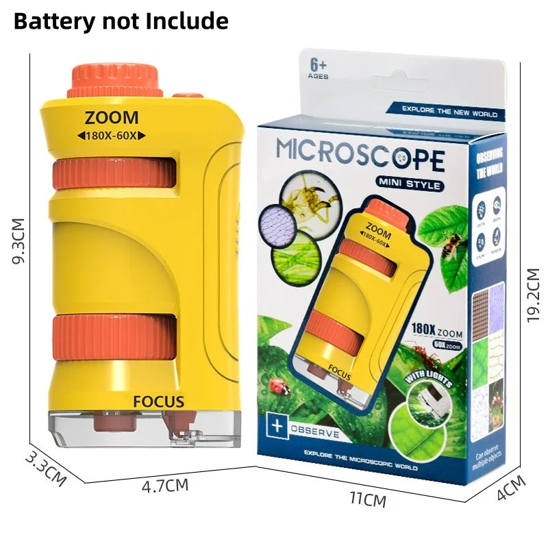 Kids Microscope Toy 60-180X Ma - Microscope Kids Science review and price