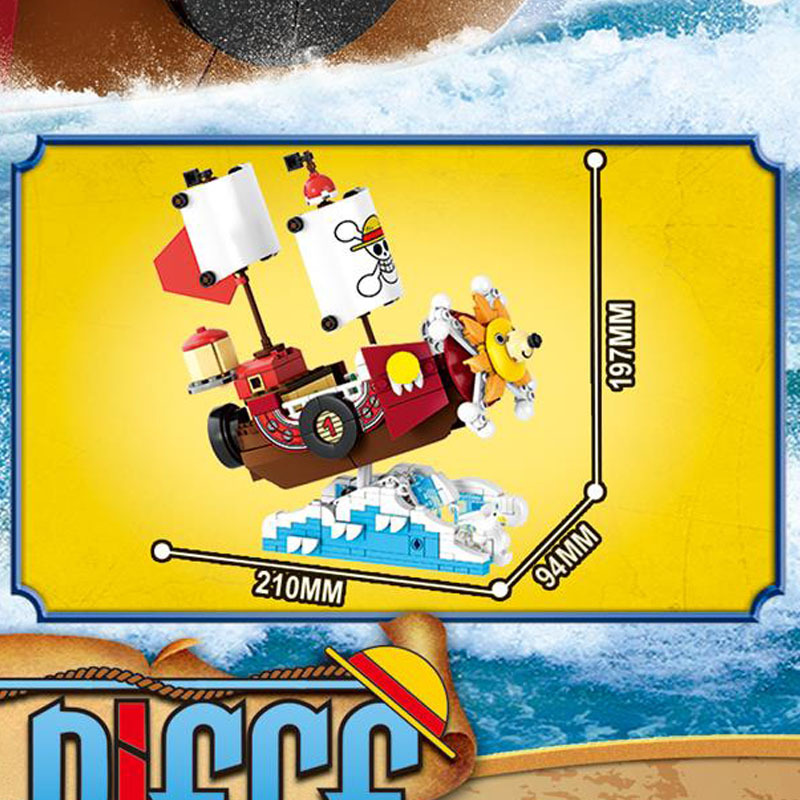In Stock One Piece Pirate Ship - Kids Toys Lego review and price