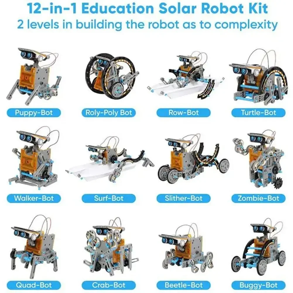 13 in 1 Solar Powered Robot Sc - Kids Toys Lego review and price