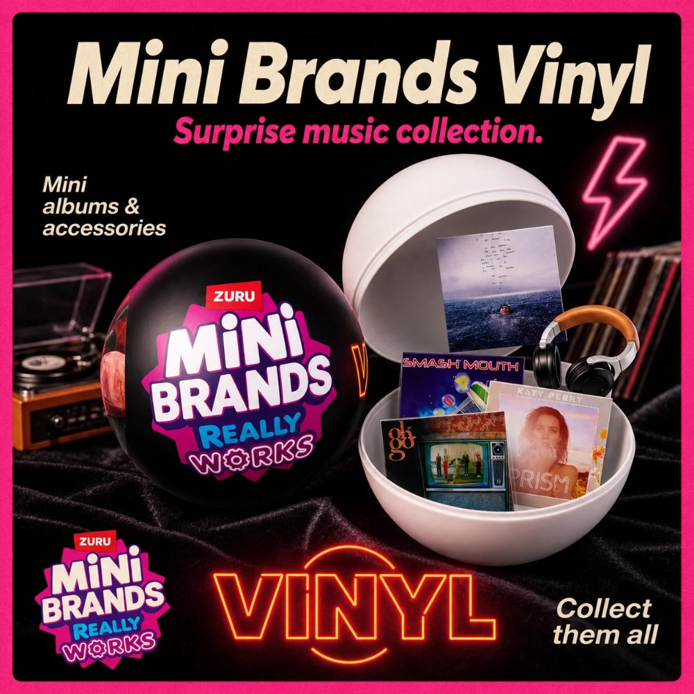 ZURU Mini Brands Vinyl Surpris - Kids Toys Brand review and price