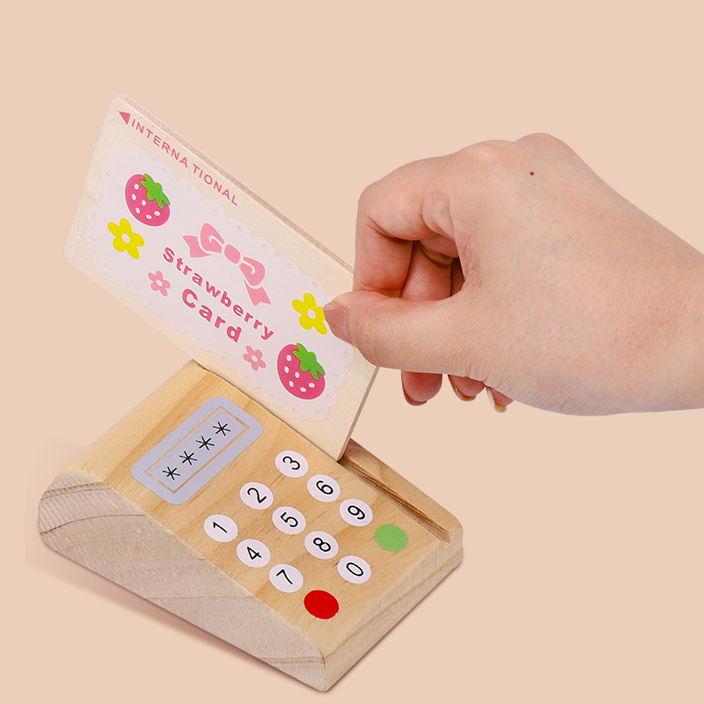 Wooden cash register Toys Chil - Toy Cash Register review and price